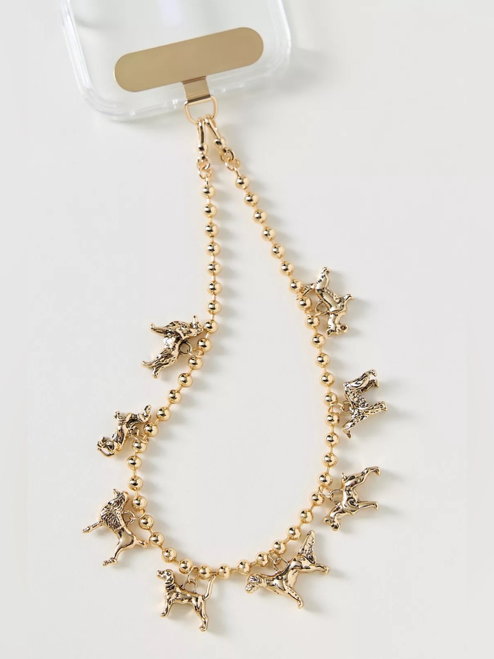 Dog Icon Phone Chain By Anthropologie